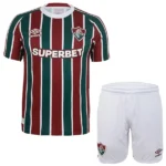 Fluminense Niños Conjunto 2025 2026 Casa Rojo - Tuta Fluminense Niños | tiendasdefutboles