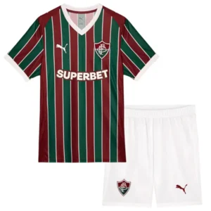 Fluminense Niños Conjunto 2026 2027 Casa Rojo - Fluminense Niños Barata | tiendasdefutboles