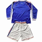 Casa Conjunto De Niños Francia Manga Larga Retro 1998 Azul