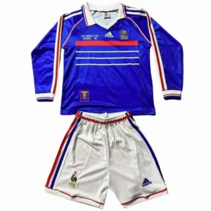 Francia Niños Conjunto Casa Azul - Equipacion Francia Niños | tiendasdefutboles