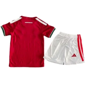 Hungría Niños Conjunto 2026 Casa Rojo - Hungría Niños Barata | tiendasdefutboles