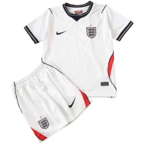 Inglaterra Niños Conjunto 2026 Casa Blanco - Inglaterra Niños Barata | tiendasdefutboles