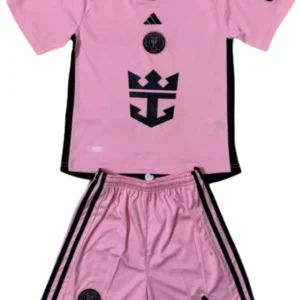 Inter Miami Niños Conjunto 2024 2025 Casa Rosa - Equipacion Inter Miami Niños | tiendasdefutboles