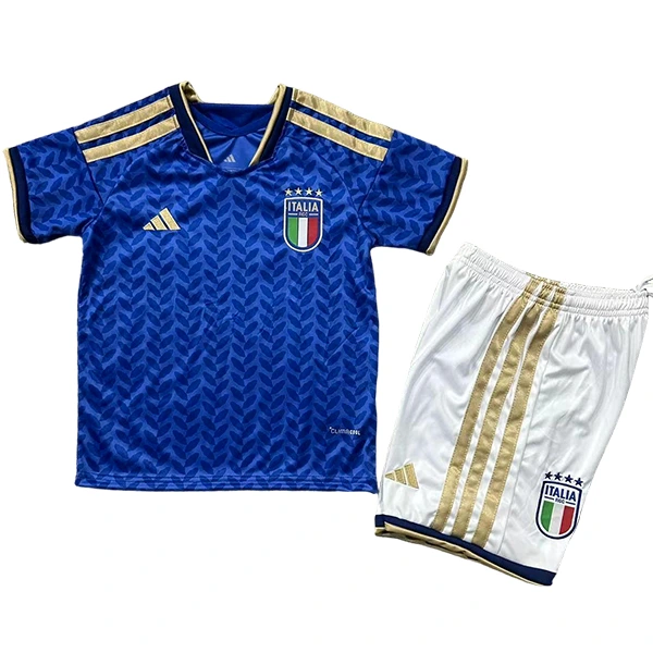 Casa Conjunto De Niños Italia 2026 Azul Italia Niños Conjunto 2026 Casa Azul - Equipación Italia Niños | tiendasdefutboles