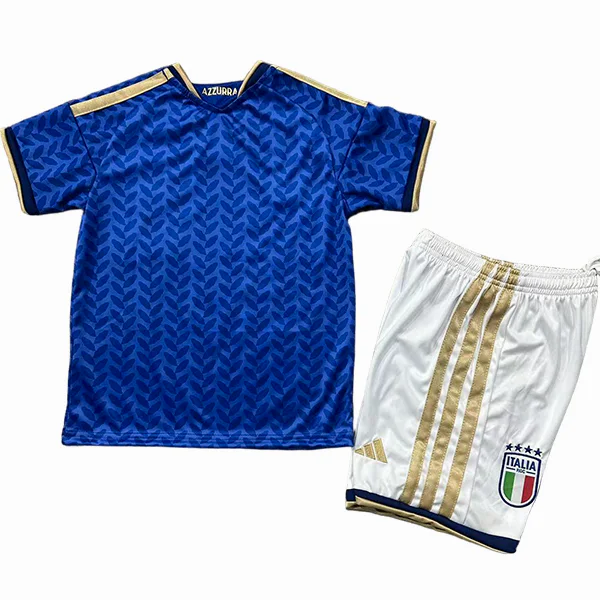 Casa Conjunto De Niños Italia 2026 Azul Italia Niños Conjunto 2026 Casa Azul - Equipación Italia Niños | tiendasdefutboles