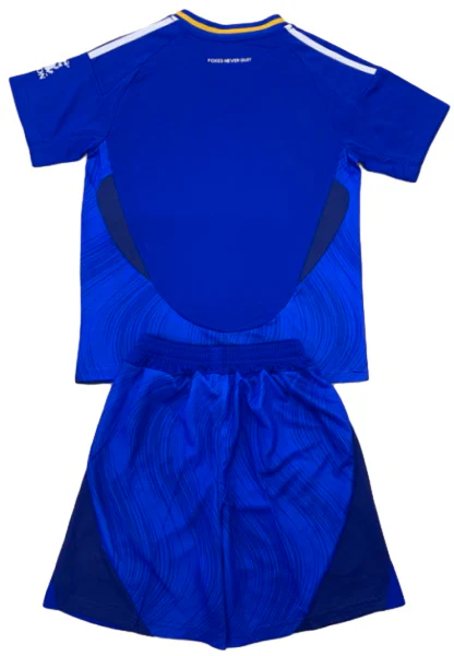 Casa Conjunto De Niños Leicester City 2024 2025 Azul Leicester City Niños Conjunto 2024 2025 Casa Azul - Tuta Leicester City Niños | tiendasdefutboles