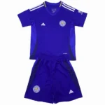 Casa Conjunto De Niños Leicester City 2024 2025 Azul
