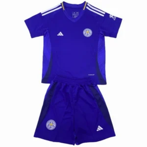 Leicester City Niños Conjunto 2024 2025 Casa Azul - Tuta Leicester City Niños | tiendasdefutboles