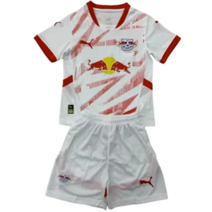 RB Leipzig Niños Conjunto 2024 2025 Casa Blanco - Tuta RB Leipzig Niños | tiendasdefutboles