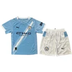 Casa Conjunto De Niños Manchester City 2025 2026 Azul