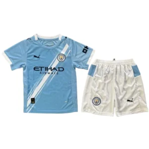 Manchester City Niños Conjunto 2025 2026 Casa Azul - Equipacion Manchester City Niños | tiendasdefutboles