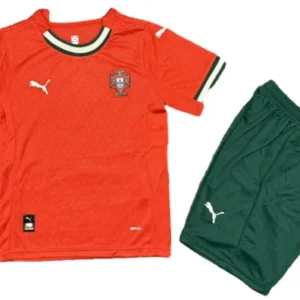 Portugal Niños Conjunto 2025 Casa Rojo - Equipacion Portugal Niños | tiendasdefutboles