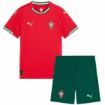 Portugal Niños Conjunto 2025 Casa Rojo - Equipacion Portugal Niños | tiendasdefutboles