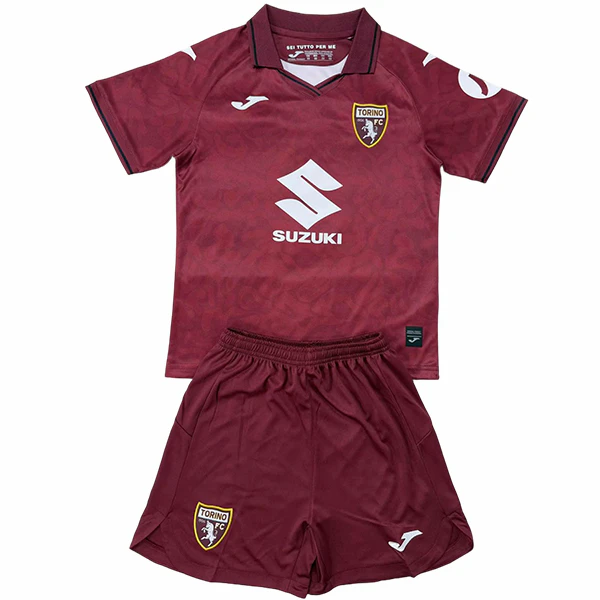 Casa Conjunto De Niños Torino 2025 2026 Rojo Torino Niños Conjunto 2025 2026 Casa Rojo - Torino Niños Barata | tiendasdefutboles