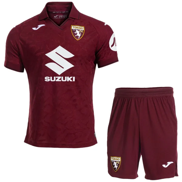 Casa Conjunto De Niños Torino 2025 2026 Rojo Torino Niños Conjunto 2025 2026 Casa Rojo - Torino Niños Barata | tiendasdefutboles