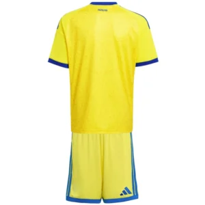 Ucrania Niños Conjunto 2026 Casa Amarillo - Ucrania Niños Barata | tiendasdefutboles