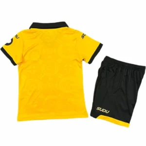 Wolves FC Niños Conjunto 2025 2026 Casa Amarillo - Tuta Wolves FC Niños | tiendasdefutboles