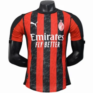 AC Milan Camiseta Edición Jugadores 2025 2026 Casa Roja - Camiseta Ac Milan | tiendasdefutboles
