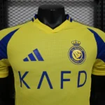 Casa Jugadores Camiseta Al Nassr 2024 2025 Amarillo