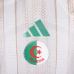 Casa Jugadores Camiseta Argelia 2026 Blanco Amarillo