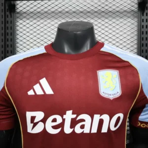 Aston Villa Camiseta Edición Jugadores 2025 2026 Casa Roja - Camiseta Aston Villa | tiendasdefutboles
