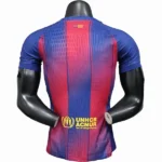 Casa Jugadores Camiseta Barcelona 2025 2026 Azul II Rojo