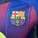 Casa Jugadores Camiseta Barcelona 2025 2026 Azul Rojo