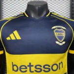 Casa Jugadores Camiseta Boca Juniors 2025 2026 Azul Amarillo