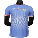 Casa Jugadores Camiseta Congo 2026 Azul Blanco
