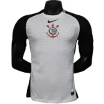 Casa Jugadores Camiseta Corinthians Paulista 2025 2026 Blanco Negro