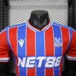 Casa Jugadores Camiseta Crystal Palace 2025 2026 Azul Rojo