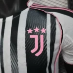 Casa Jugadores Camiseta Juventus 2025 2026 Blanco Negro
