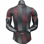 Casa Jugadores Camiseta Leverkusen 2025 2026 Negro Rojo