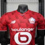 Casa Jugadores Camiseta Lille 2025 2026 Rojo