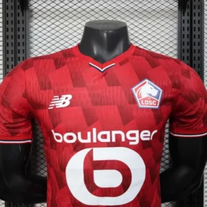 Lille OSC Camiseta Edición Jugadores 2025 2026 Casa Roja - Camiseta Lille Osc | tiendasdefutboles