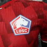 Casa Jugadores Camiseta Lille 2025 2026 Rojo