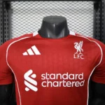 Casa Jugadores Camiseta Liverpool 2025 2026 Rojo