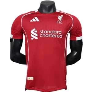 Liverpool Camiseta Edición Jugadores 2025 2026 Casa Roja - Camiseta Liverpool | tiendasdefutboles