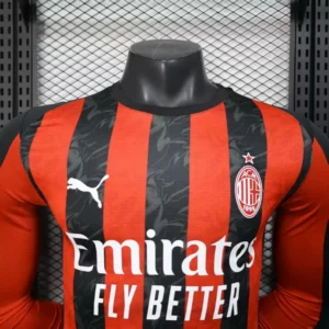 AC Milan Camiseta Edición Jugadores 2025 2026 Casa Roja - Camiseta Ac Milan | tiendasdefutboles