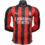 AC Milan Camiseta Edición Jugadores 2025 2026 Casa Roja - Camiseta Ac Milan | tiendasdefutboles