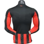 Casa Jugadores Camiseta Manga Larga AC Milan 2025 2026 Rojo