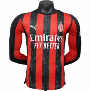 AC Milan Camiseta Edición Jugadores 2025 2026 Casa Roja - Camiseta Ac Milan | tiendasdefutboles