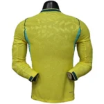 Casa Jugadores Camiseta Manga Larga Brasil 2026 Amarillo