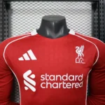 Casa Jugadores Camiseta Manga Larga Liverpool 2025 2026 Rojo