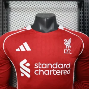 Liverpool Camiseta Edición Jugadores 2025 2026 Casa Roja - Camiseta Liverpool | tiendasdefutboles
