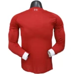 Casa Jugadores Camiseta Manga Larga Liverpool 2025 2026 Rojo