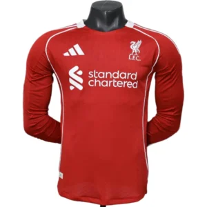 Liverpool Camiseta Edición Jugadores 2025 2026 Casa Roja - Camiseta Liverpool | tiendasdefutboles
