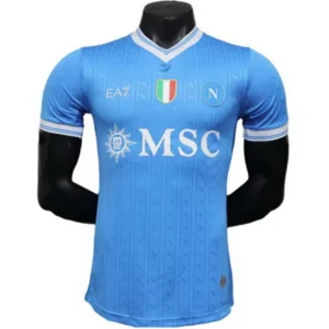 SSC Napoli Camiseta Edición Jugadores 2025 2026 Casa Azul - Camiseta Serie A SSC Napoli | tiendasdefutboles