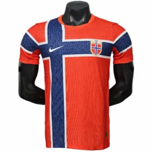 Noruega Camiseta Edición Jugadores 2026 Casa Roja - Camiseta Noruega Mundial 2026 | tiendasdefutboles