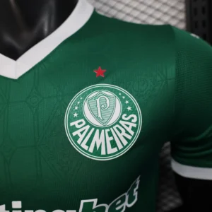 SE Palmeiras Camiseta Edición Jugadores 2025 2026 Casa Verde - Camiseta Kidsuper X Se Palmeiras Graphic Masculina | tiendasdefutboles